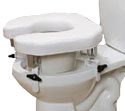Padded Raised Toilet Seat
