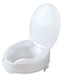 Raised Toilet Seat with Lid