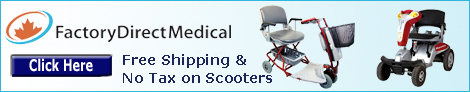 Mobility Scooters at factory Direct Medical
