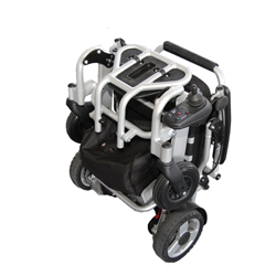 EZee Fold Wheelchair Folded