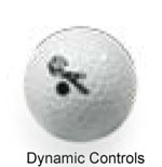 Golf Ball Gimbal Knob